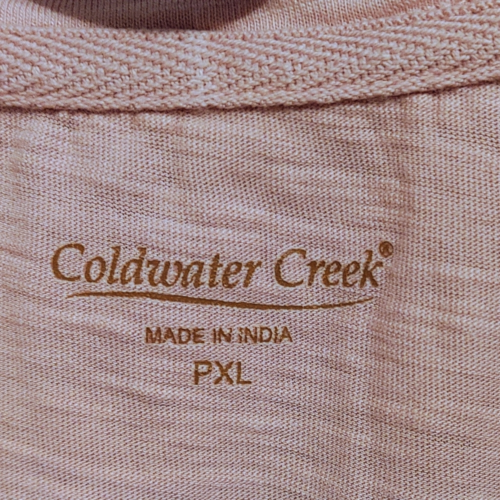🌼🦋 2 PXL Coldwater Creek Tops: Spring Nature Bundle - Picture 4 of 10